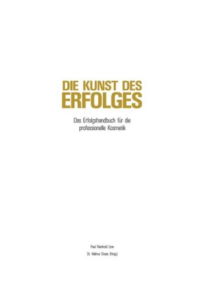 cover image of Die Kunst des Erfolges